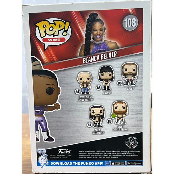 Funko Pop WWE Bianca Belair #108 - Picture 6 of 6